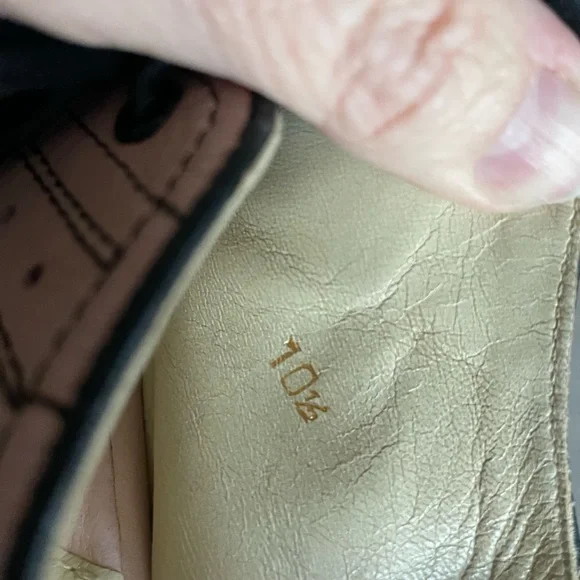 Fluevog mini puddin baby pink and black lace vintage rockabilly open toe 10.5 - Picture 2 of 9